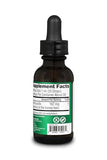 Format portable d Organika Propolis Tincture pour les trajets et déplacements.