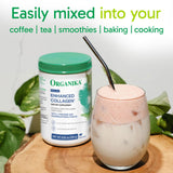 Organika Relax Collagène poudre – doseur inclus pour dosage précis.