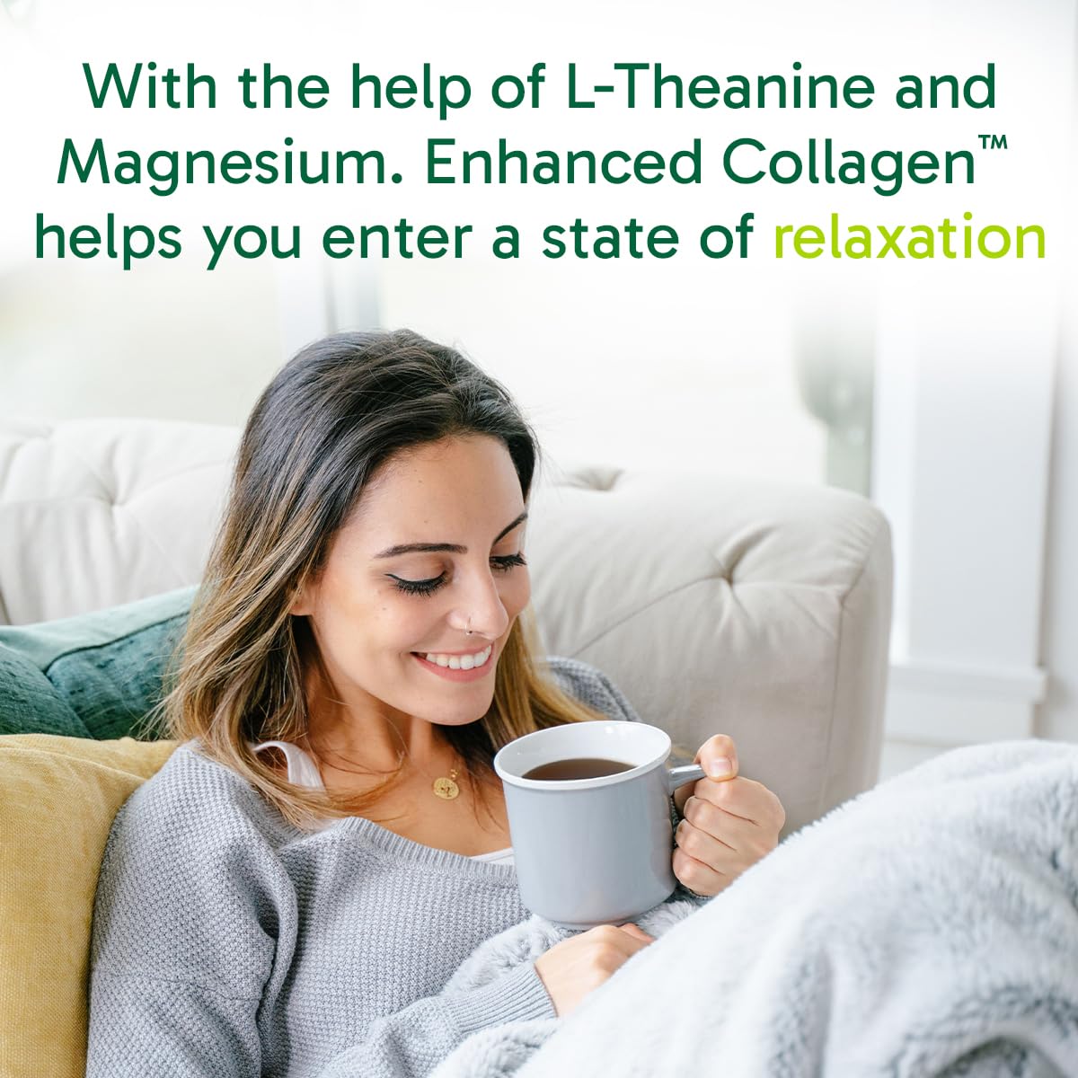 Organika Relax Collagène poudre – usage nocturne pour une détente potentielle.