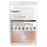 Organixx Collagene Peptides, bouteille et doseur, ingestion facile dans votre routine.