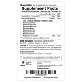 Organixx Magnesium 7, dosage facile en soirée pour une transition naturelle au repos.