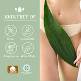 Organyc coton bio absorption douce, conçu pour un confort durable.
