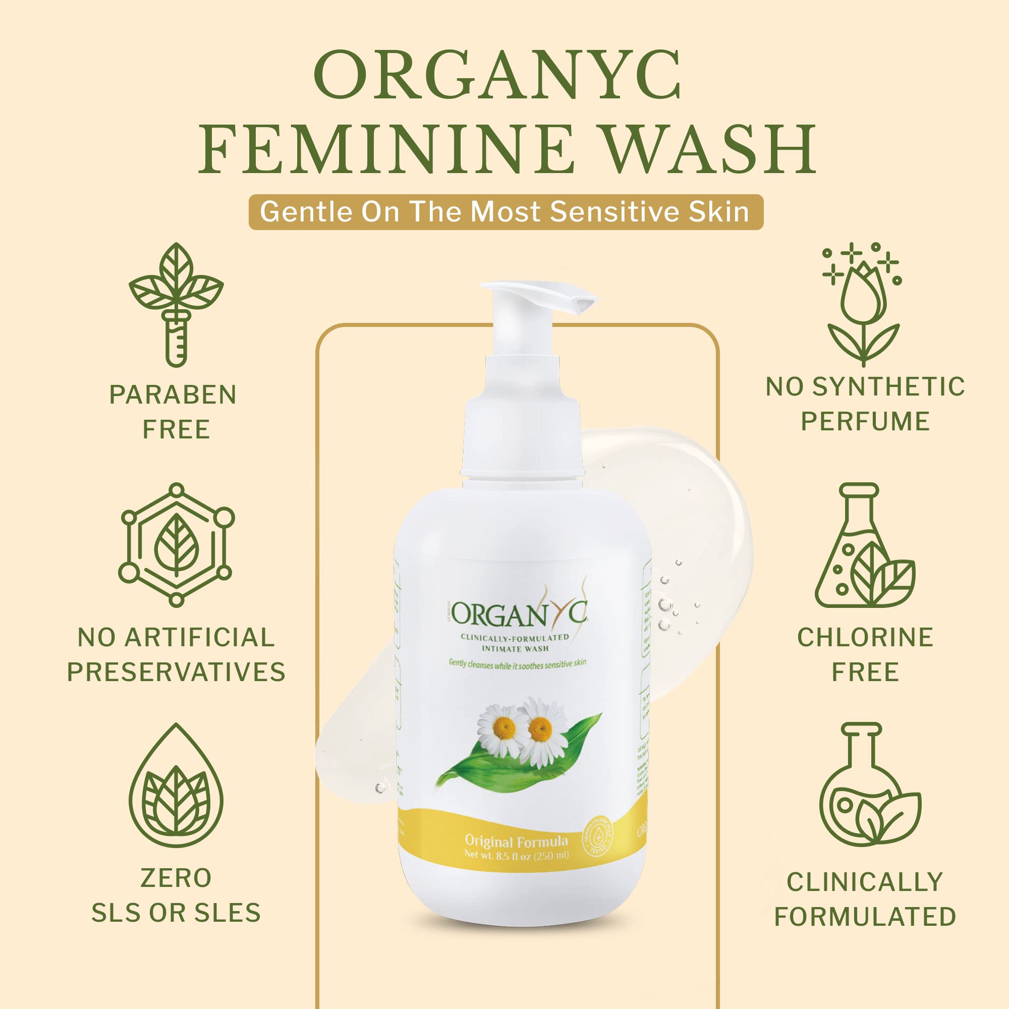 Organyc ingrédients clefs: formule naturelle et certifiée Eco-bio.