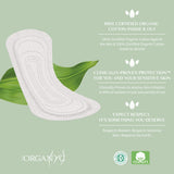 Organyc Liner pour usage quotidien lors d une journée active et mouvementée.