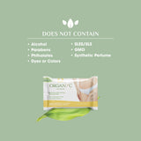 Organyc lingettes coton bio équilibre du pH – contribue au confort quotidien.