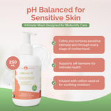 Organyc lotion soin intime postpartum, hydratation légère.