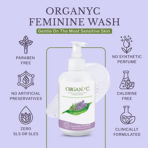Organyc pompe distributeur gel lavant intime - dosage pratique et usage quotidien