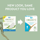 Organyc protections avec ailes, confort et sécurité durant le flux modéré