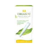 Tampons Organyc en coton biologique avec applicateur en carton, pratique et écologique.