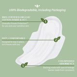 Organyc texture coton douce, sensation naturelle contre la peau