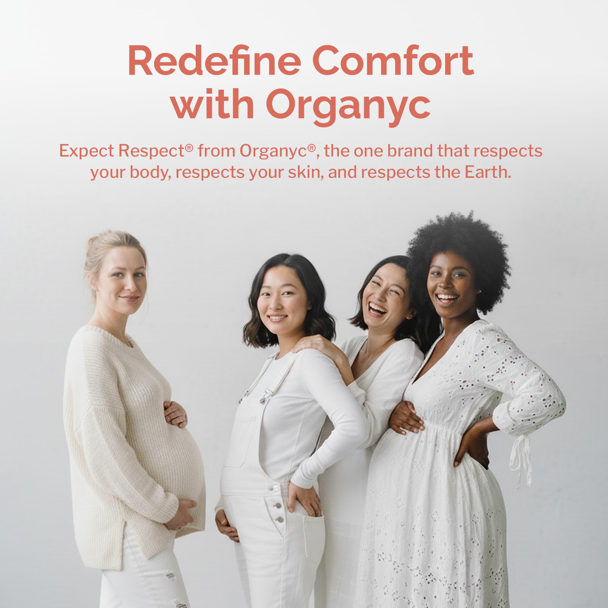 Organyc usage quotidien maternité et postpartum, soin délicat et fiable.