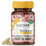 Organza DigestLive: Bouteille de 30 capsules, soutien digestif pratique lors de voyages.