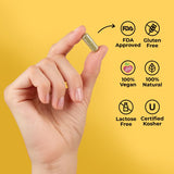 Organza DigestLive: Prise facile, capsules pratiques pour les voyages.