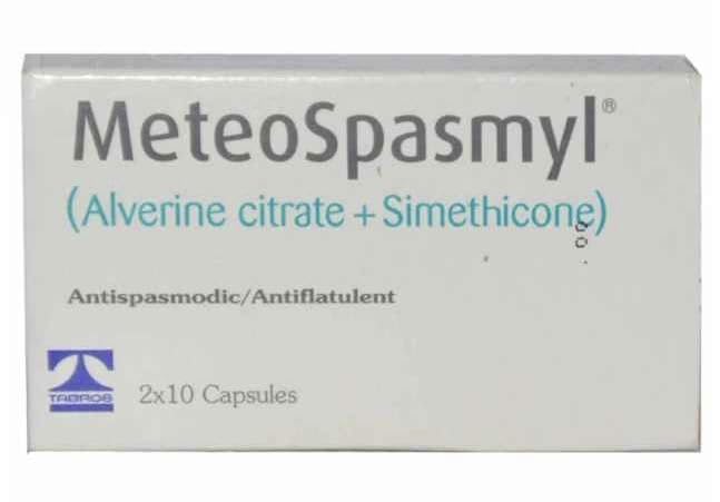 ORGMAX MeteoSpasmyl, capsules molles faciles à avaler pour un confort digestif.