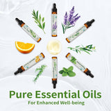 ORIENTLEAF: huile citronnelle ambrée avec arôme frais et vivant.