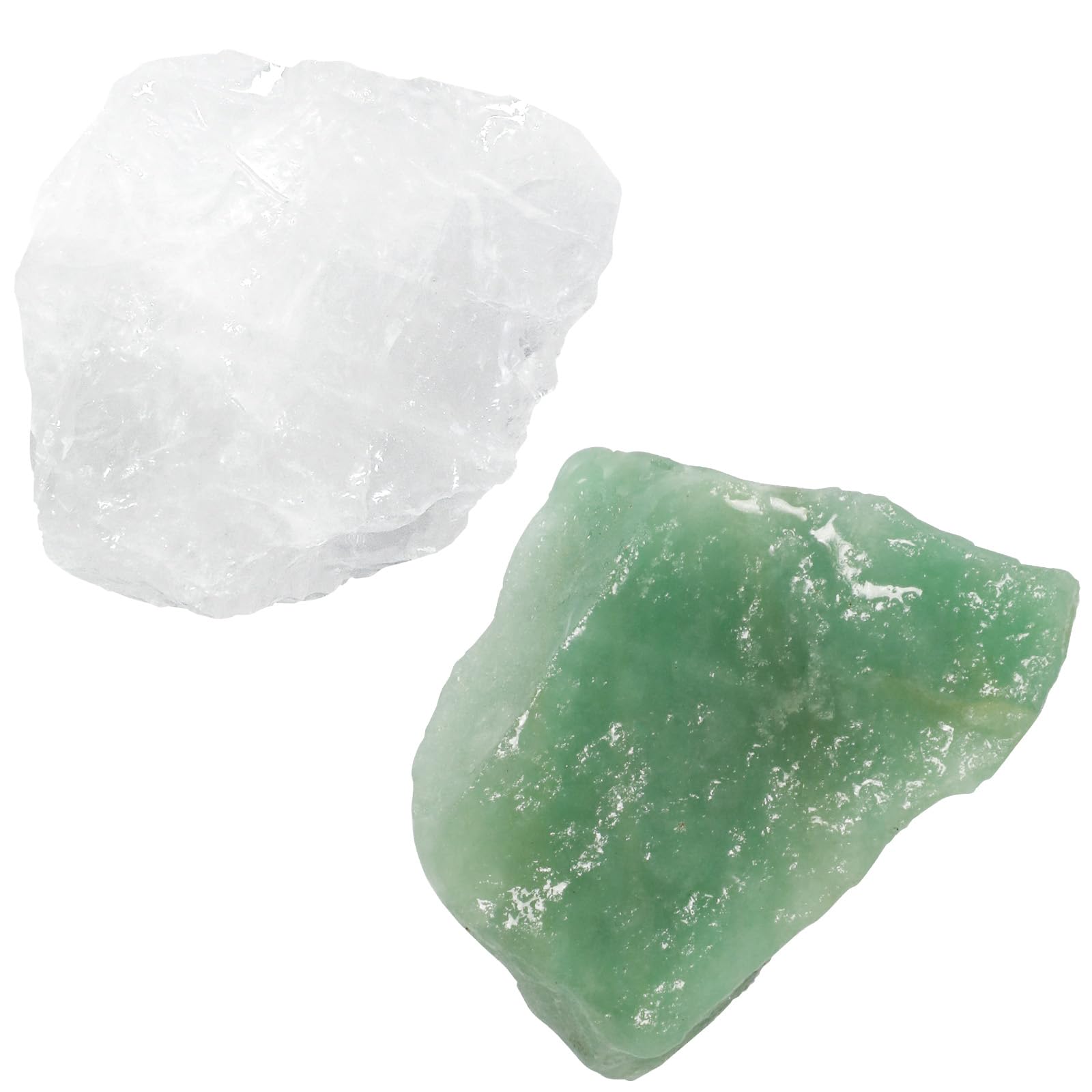 Orientrea Aventurine verte brute, pierre harmonisante pour méditation et croissance personnelle