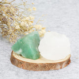 Orientrea Pièces brutes ensemble, décoration naturelle et support tactile pour décor ou bien-être