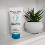 Original Sprout Bebe Ingrédients Calendula Rosemary mettent en valeur des extraits naturels.