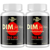 Orinthalixium DIM pour homme, bouteille, soutien hormonal naturel, énergie et vitalité.