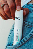 ORL pulvérisateur haleine Menthe — pulvérisation pratique pour une haleine plus fraîche.