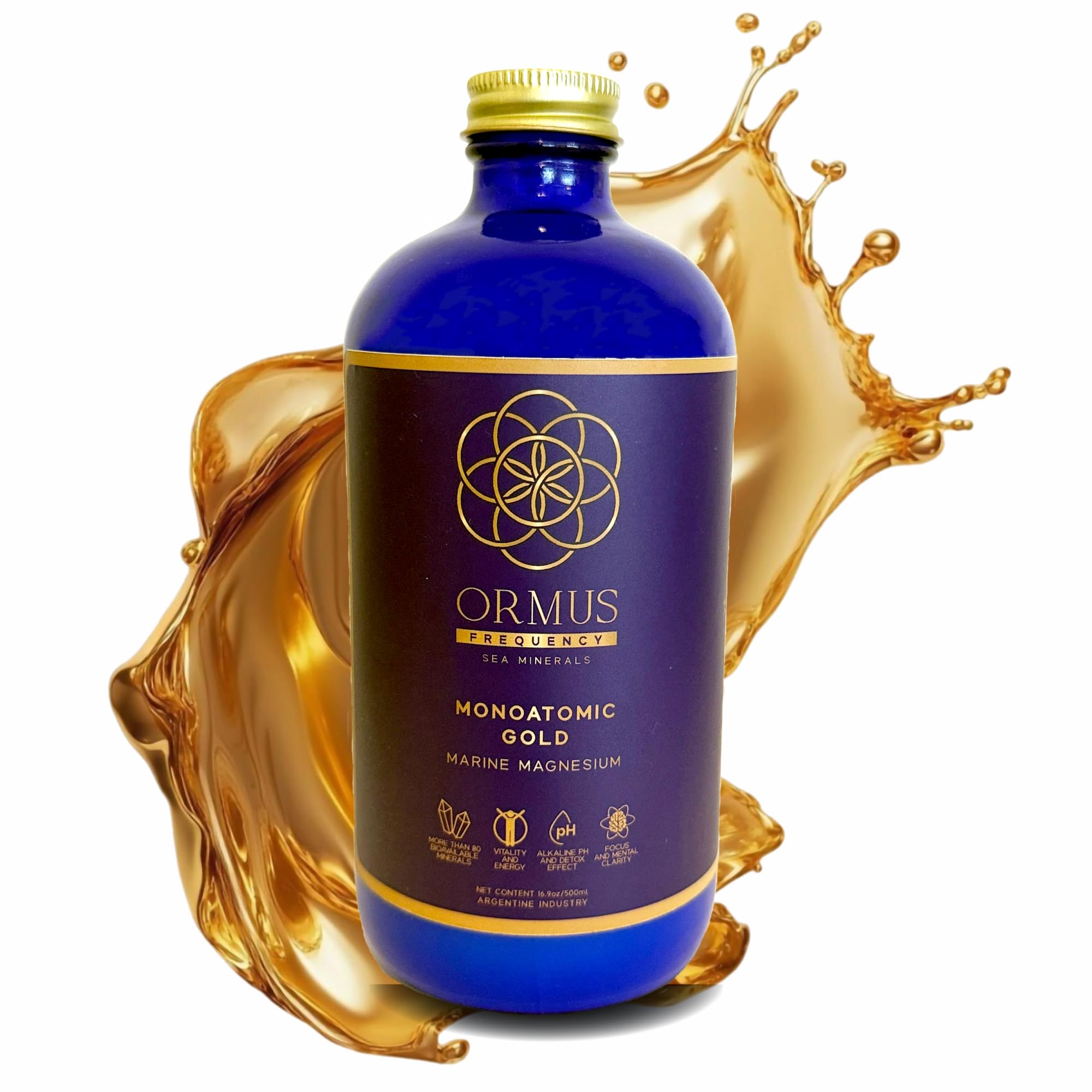 ORMUS PATAGONIE ARGENTINA : bouteille Ormus 500 ml prête pour énergie naturelle