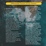 ORMUS PATAGONIE ARGENTINA : utilisation simple sur comptoir pour énergie potentielle et clarté