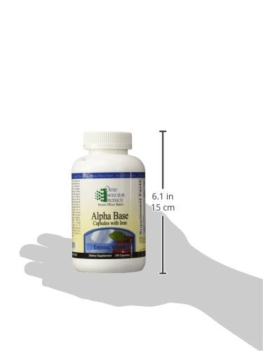 Ortho Alpha Base: tableau nutritionnel et gélules visibles sur l'emballage.