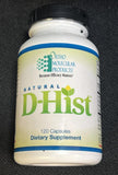 Ortho Molecular Natural D-Hist – boîte et emballage visibles pour une routine de bien-être.