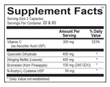 Ortho Molecular Natural D-Hist – gélules faciles à prendre pour le confort nasal.