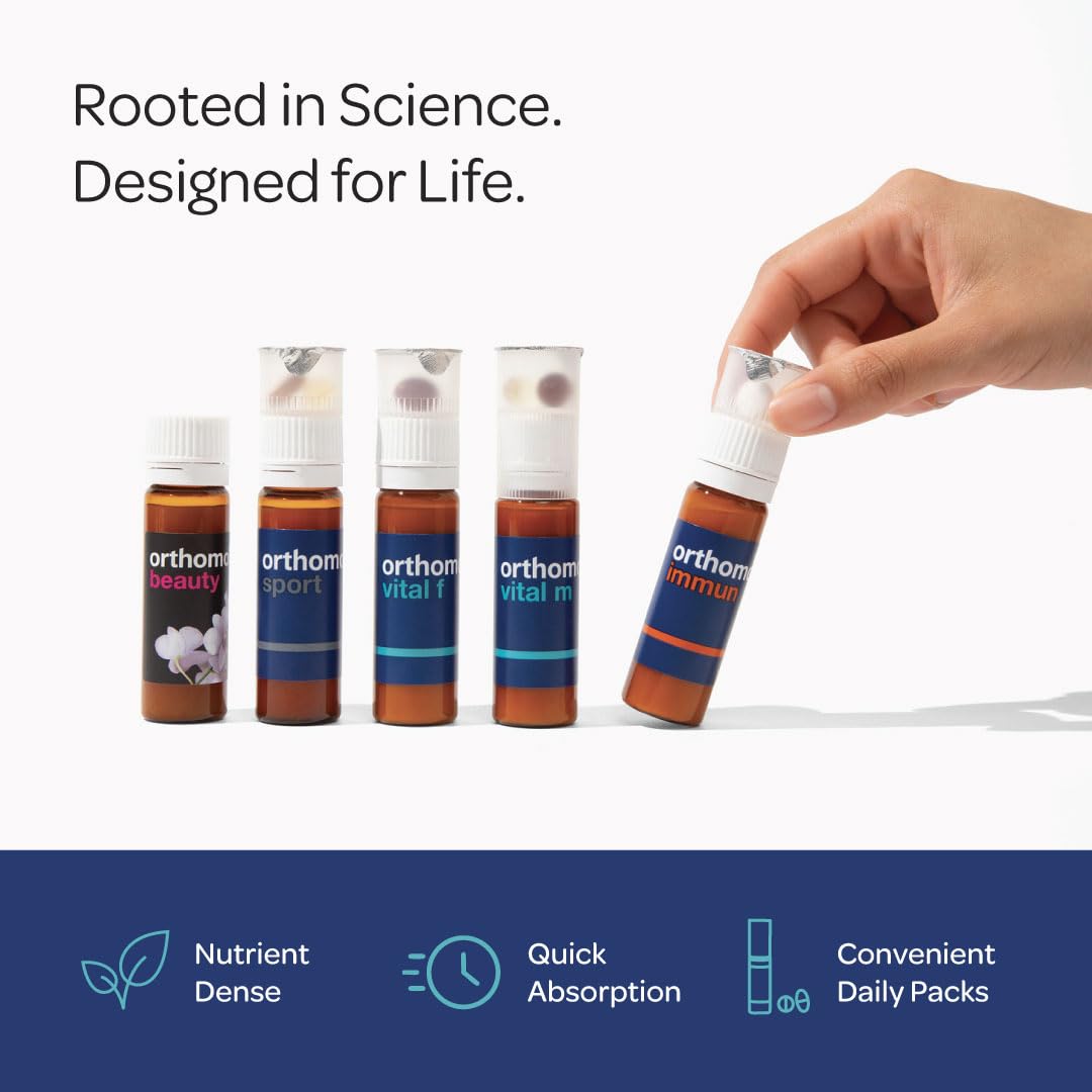 Orthomol Vital F formule-b-complexe, vitamine B pour le métabolisme normal.