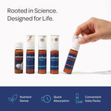 Orthomol Vital M dose quotidienne, praticité et traçabilité.