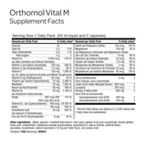 Orthomol Vital M pack 30 jours, solution pratique pour la routine.