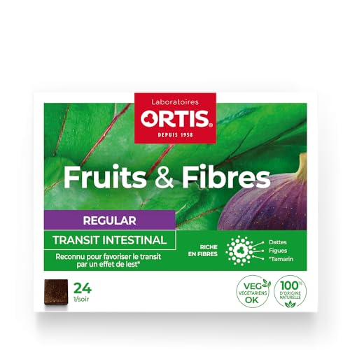 Ortis Fruits et Fibres Régulier texture des cubes facile à mâcher et savoureuse