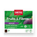 Ortis Fruits et Fibres Régulier texture des cubes facile à mâcher et savoureuse