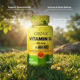 ORZAX Vitamine D3 – étiquette claire sans allergènes