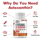 Osasuna Astaxanthine liposomale - emballage sans gluten et sans OGM.