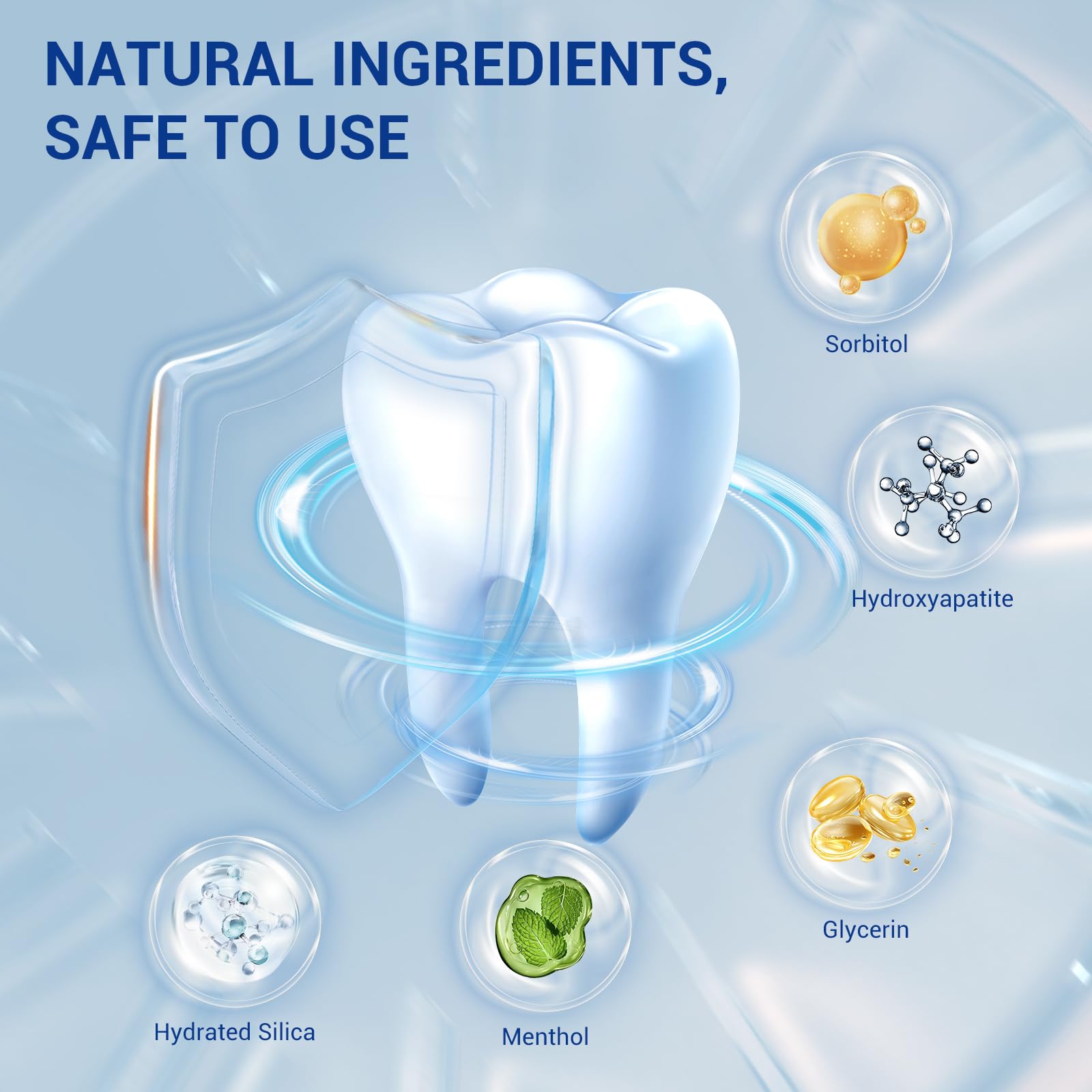 Osatap dentifrice menthe légère – fraîcheur agréable matin et soir.