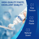 Osatap dentifrice sans fluor – mousse légère pour routine douce.