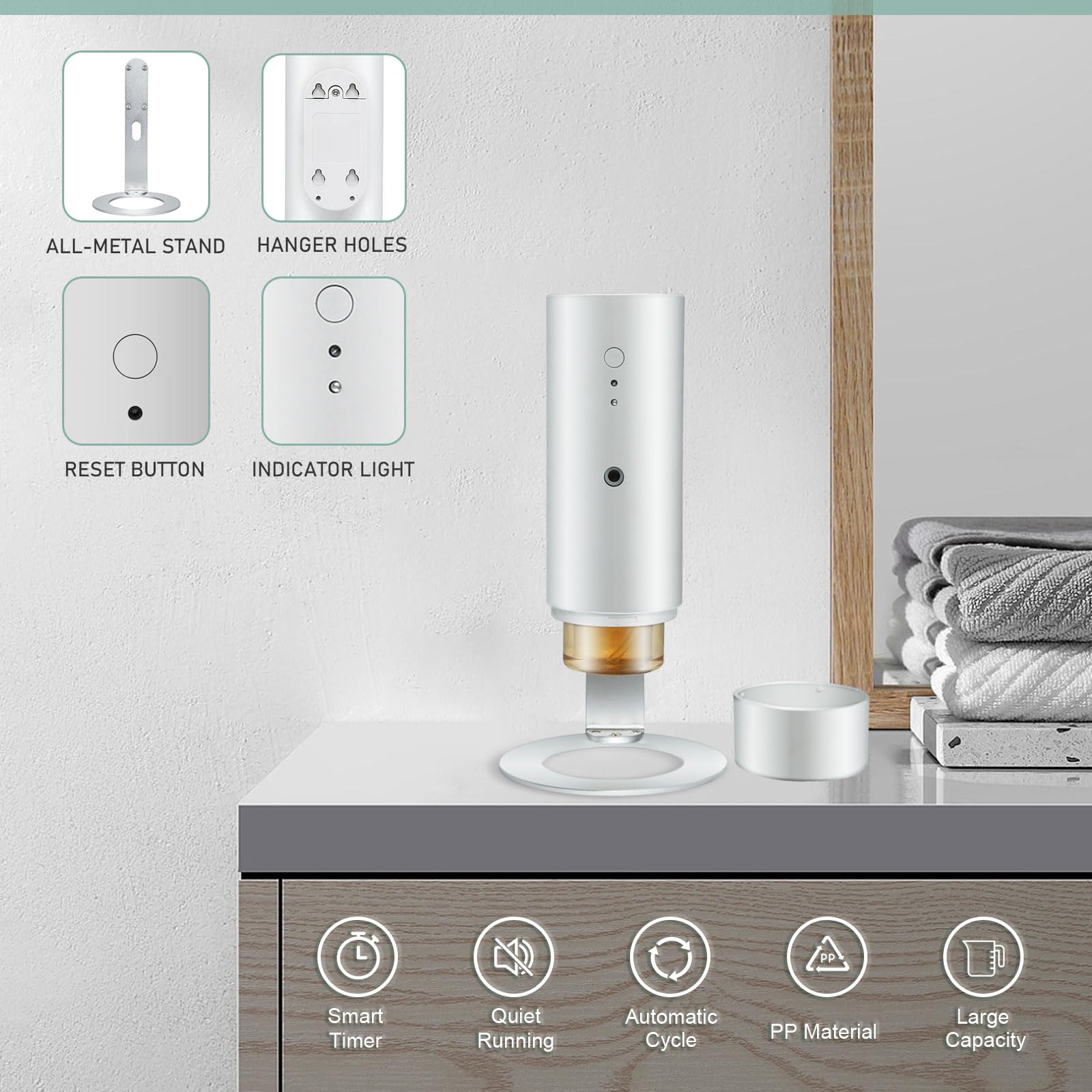 OScentPro bouteille huile essentielle 130 ml prête à diffuser.
