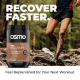 Étiquette Osmo Rapid Recovery, ingrédients naturels sans gluten ni OGM.