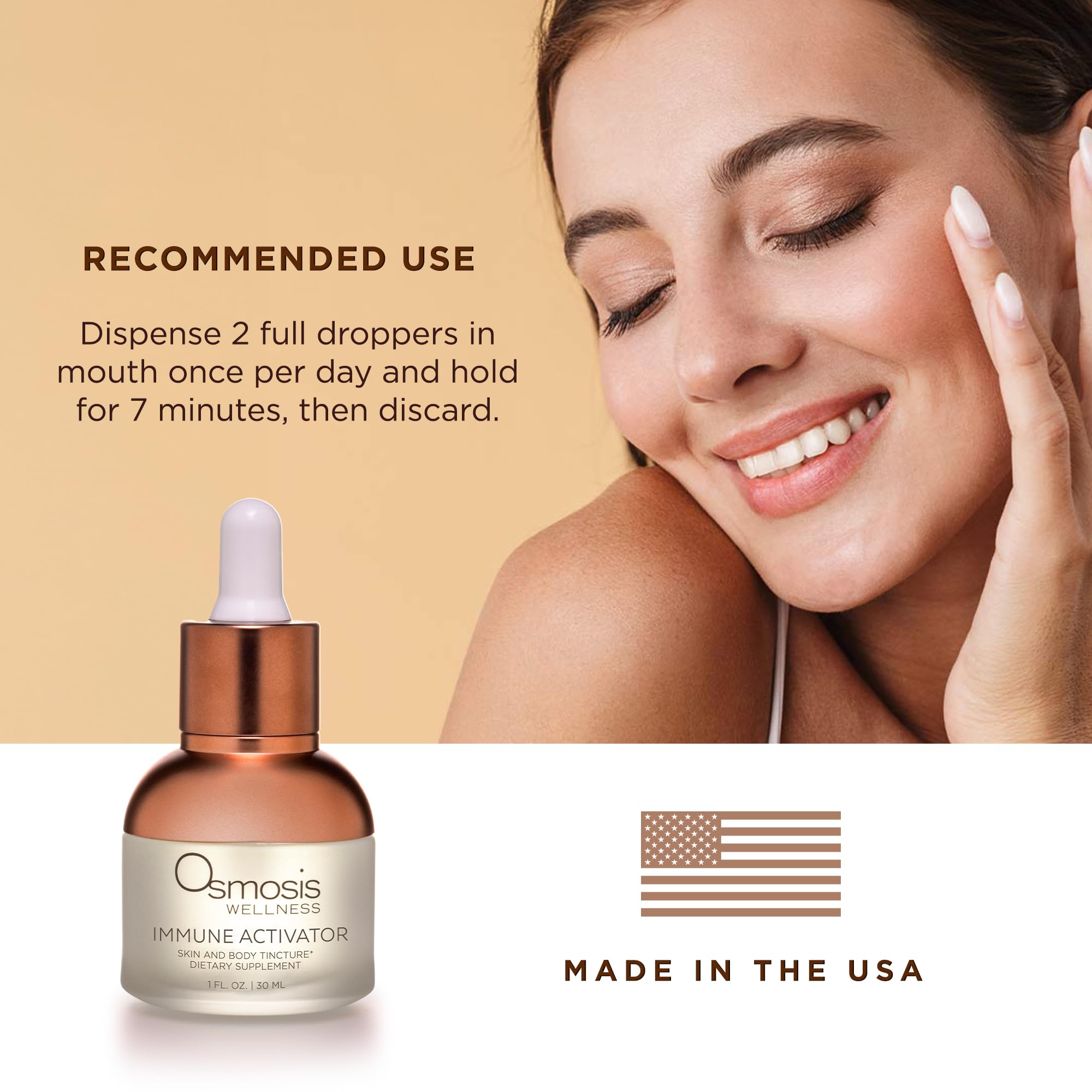 Osmosis Activateur Immunitaire, capuchon: fermeture sécurisée pour le transport.