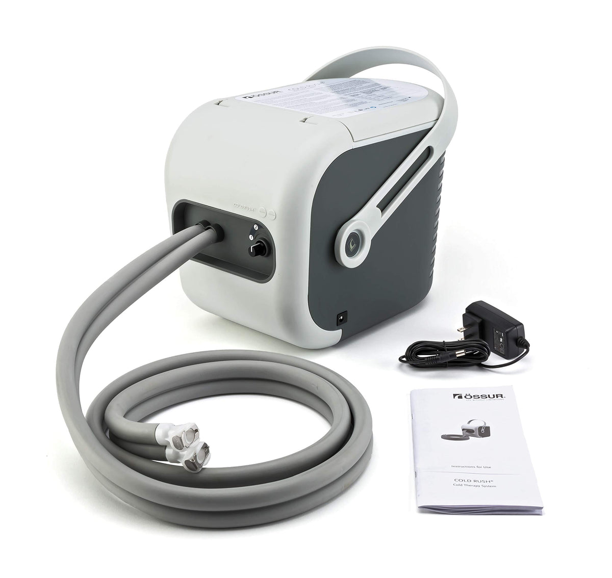 Ossur Cold Rush vue face-avant du système compact et silencieux.