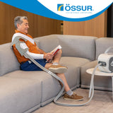 Ossur Cold Rush tuyaux de cryothérapie pour un refroidissement ciblé.