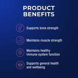 Étiquette Ostelin Calcium D3 — informations claires pour les parents.