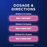Routine quotidienne Ostelin pour enfant, facile à intégrer.