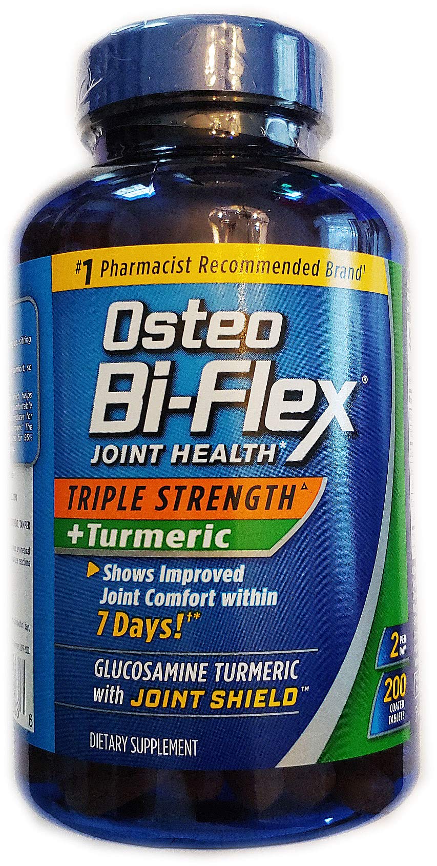 Osteo Bi-Flex, triple puissance curcuma, soutient les articulations pour des mouvements fluides.
