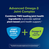 Dose quotidienne Osteo Bi-Flex Avancé Omega-3 360 mg d’oméga-3 végétal.