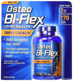 Osteo Bi-Flex: capsules triple-force dans flacon 170 prêt à l’emploi.