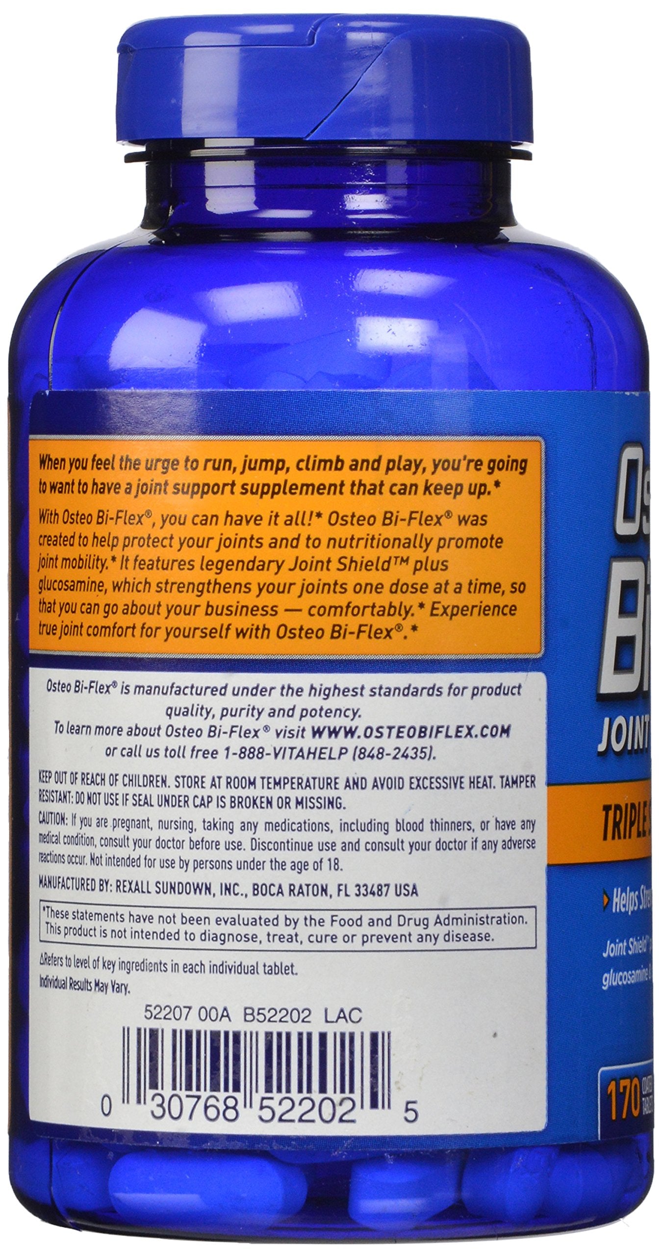 Glucosamine 1500 mg et Joint Shield, soutien du cartilage.