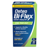 Osteo Bi-Flex montre la bouteille 60 gélules, soutien potentiel des articulations au quotidien.